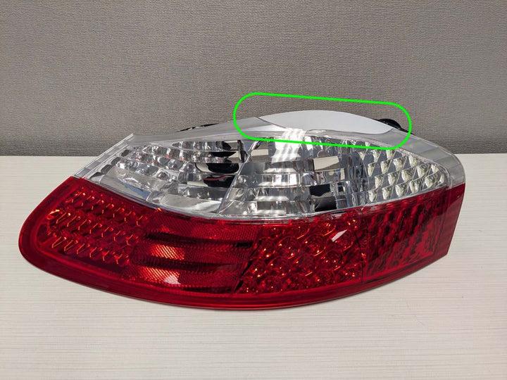 OPEN BOX 1997 - 2004 Porsche Boxster 986 Chassis Roadster Red/Clear LED Tail Light