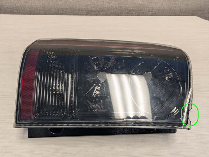 OPEN BOX 2009 - 2015 Honda Pilot Light Smoke Lens Black Chrome Housing Tail Light