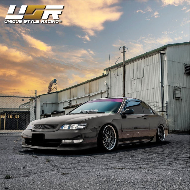 1997 - 1992 Acura CL JDM Black Housing Headlight W/ Clear Corner Light