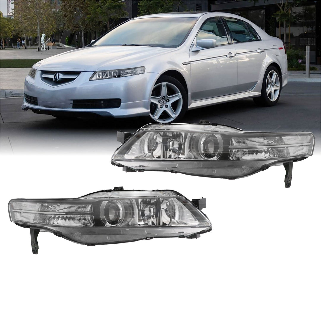 2004 - 2005 Acura TL Clear Corner Diffuser BiXenon D2S Projector Headlight