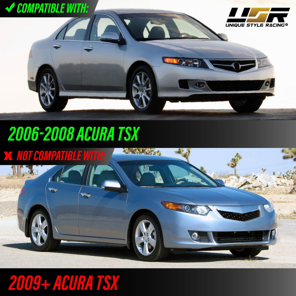 2004 04 2005 05 Acura TSX JDM CL7 Blue Corner D2S xenon Projector Headlights