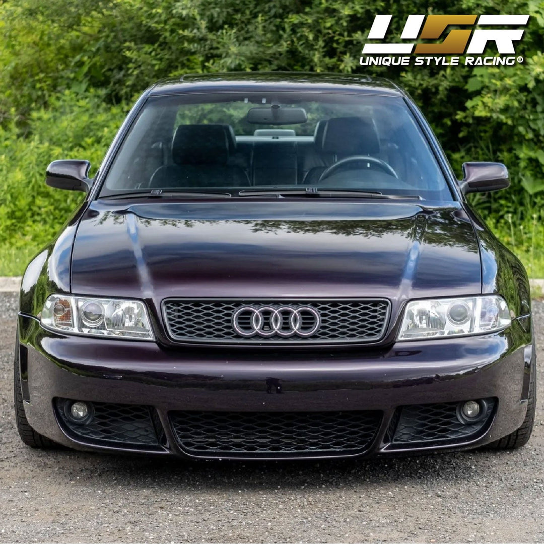 1992 - 2001 Audi A4 B5.5 / 2000 - 2002 S4 Euro ECODE Projector Headlight With Clear Corner Lens