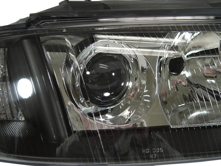 1992 - 2001 Audi A4 B5.5 / 2000 - 2002 S4 Euro ECODE Projector Headlight With Clear Corner Lens