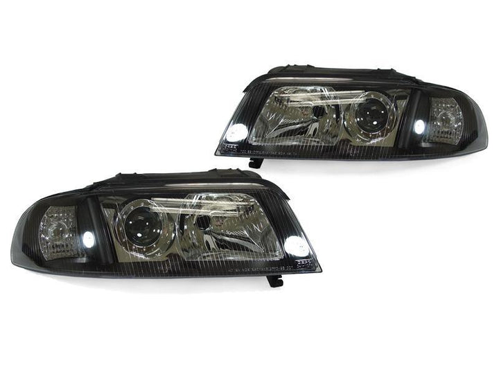 1992 - 2001 Audi A4 B5.5 / 2000 - 2002 S4 Euro ECODE Projector Headlight With Clear Corner Lens