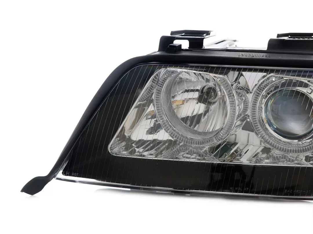 1998 - 2001 Audi A6 C5 NonV8 Models Xenon D2S Model Angel Eye Halo Projector Headlight