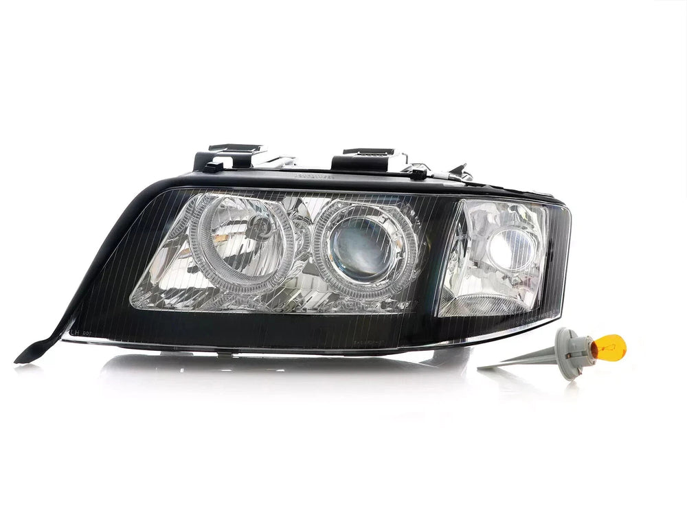 1998 - 2001 Audi A6 C5 NonV8 Models Xenon D2S Model Angel Eye Halo Projector Headlight