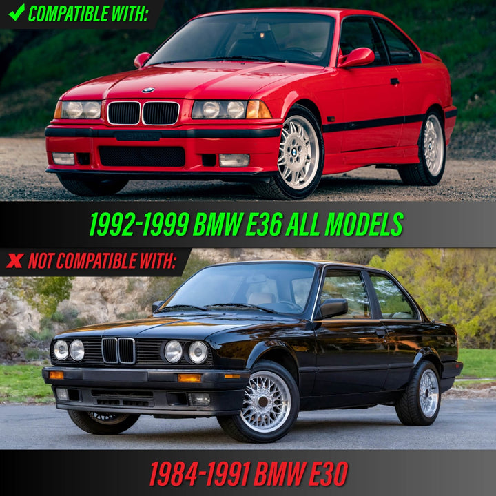 1992 - 1999 BMW E36 3 Series Yellow High Clear Low Glass Lens Hella Euro Ellipsoid Projector Headlight

#optional-items_headlight-with-wires