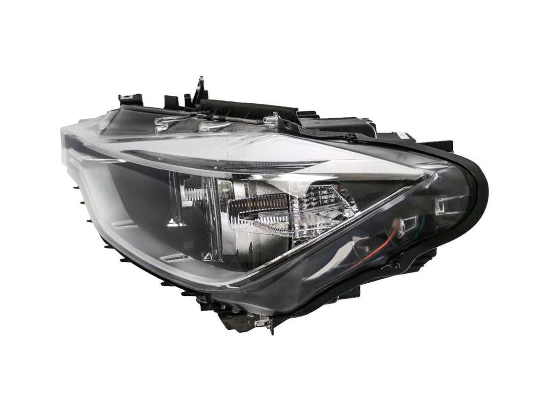 2012 - 2015 BMW F30 / F31 3 Series 4D Sedan / 5D Wagon Black LED Angel Eyes Halo Rings Projector Headlight