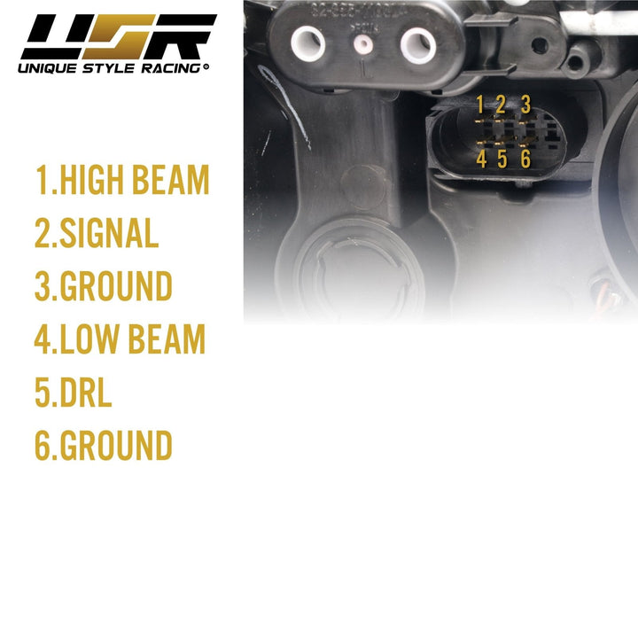 2004 - 2010 Bentley Continental / Flying Spur OEM Facelift Style LED BiXenon Projector Headlight

#housing-color_black-housing