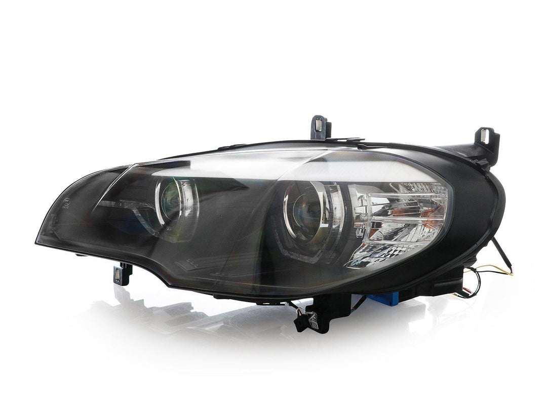 2007 - 2010 BMW X5 E70 Quad Projector LED DRL D1S Xenon Angel Eye Headlight with AFS