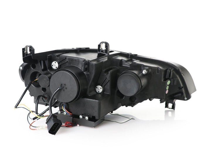 2007 - 2010 BMW X5 E70 Quad Projector LED DRL D1S Xenon Angel Eye Headlight with AFS