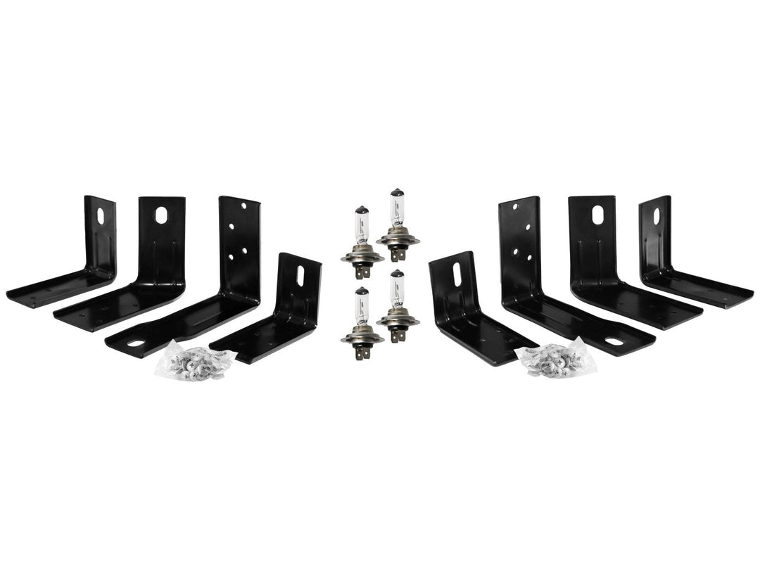 1997 - 2004 Chevrolet Corvette C5 Black OR Chrome Housing Projector Headlights