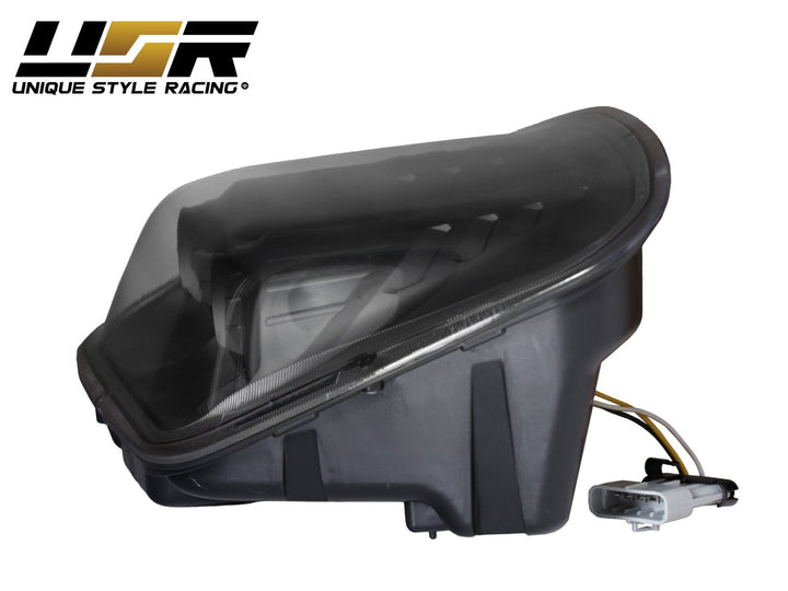 1997 - 2004 Chevrolet Corvette C5 Black OR Chrome Housing Projector Headlights