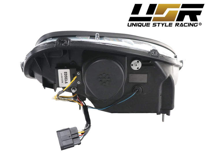 2005 - 2013 C6 Corvette Sequential Switchback C7 Style LED Black Housing or Chrome Housing Headlight