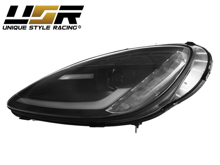 2005 - 2013 C6 Corvette Sequential Switchback C7 Style LED Black Housing or Chrome Housing Headlight