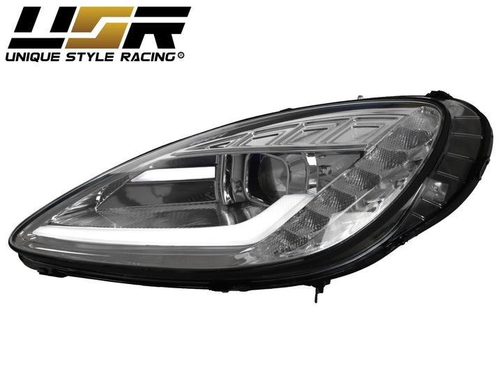2005 - 2013 C6 Corvette Sequential Switchback C7 Style LED Black Housing or Chrome Housing Headlight