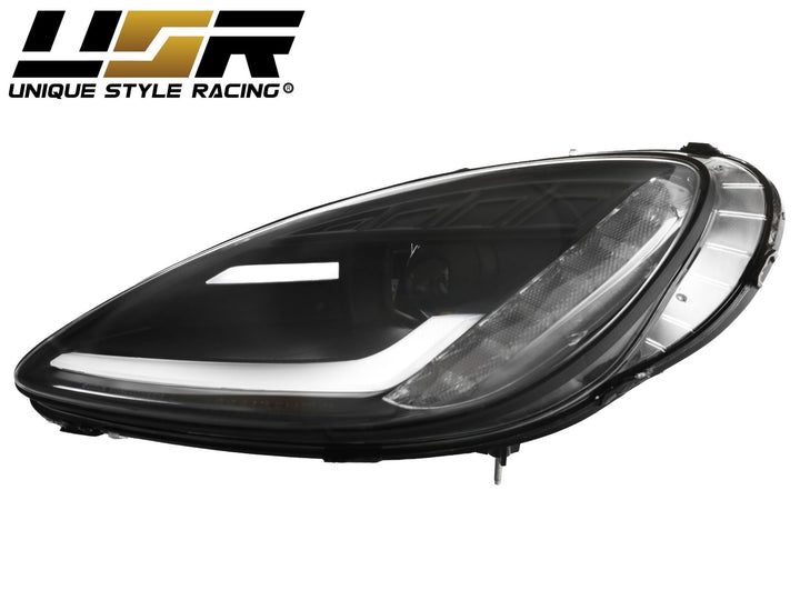 2005 - 2013 C6 Corvette Sequential Switchback C7 Style LED Black Housing or Chrome Housing Headlight