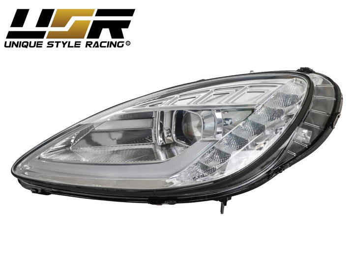 2005 - 2013 C6 Corvette Sequential Switchback C7 Style LED Black Housing or Chrome Housing Headlight