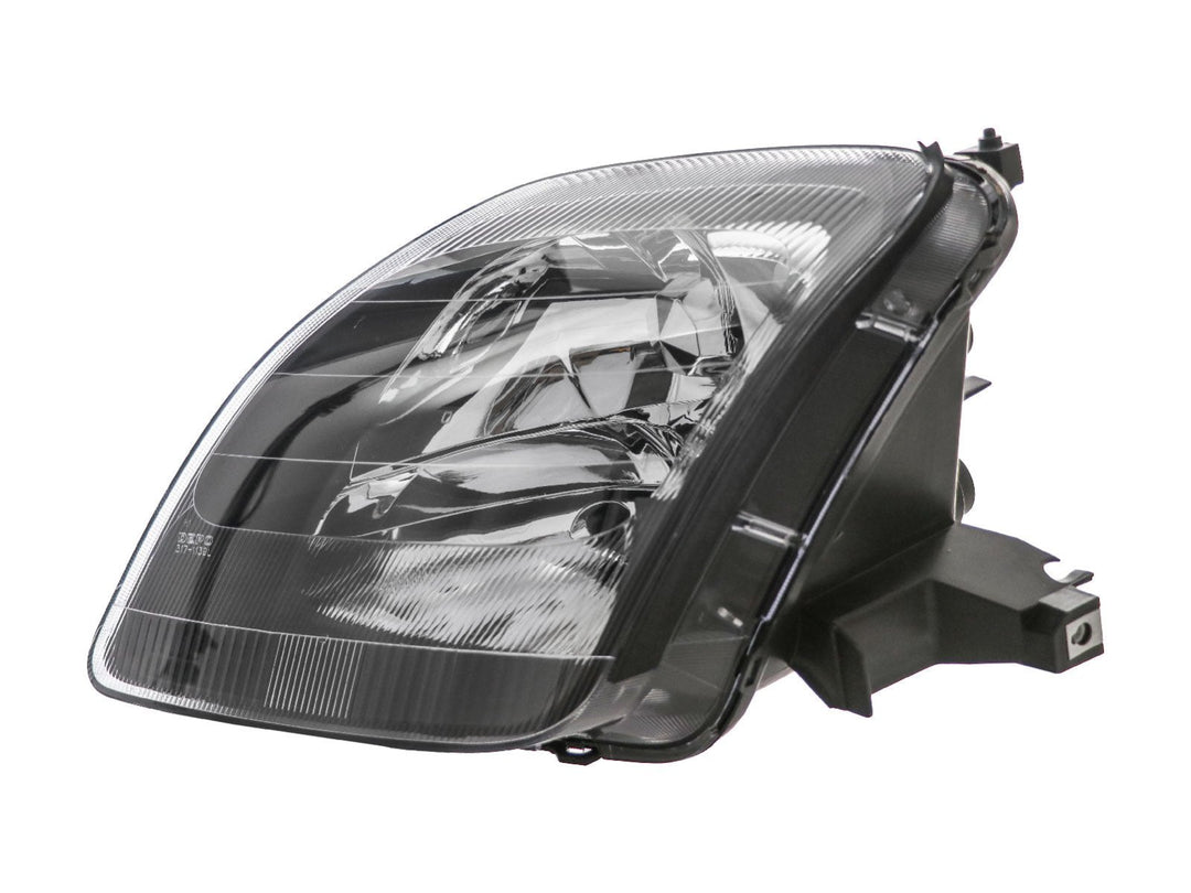 1997 - 2001 Honda Prelude JDM Style Black Housing Clear Lens Headlights