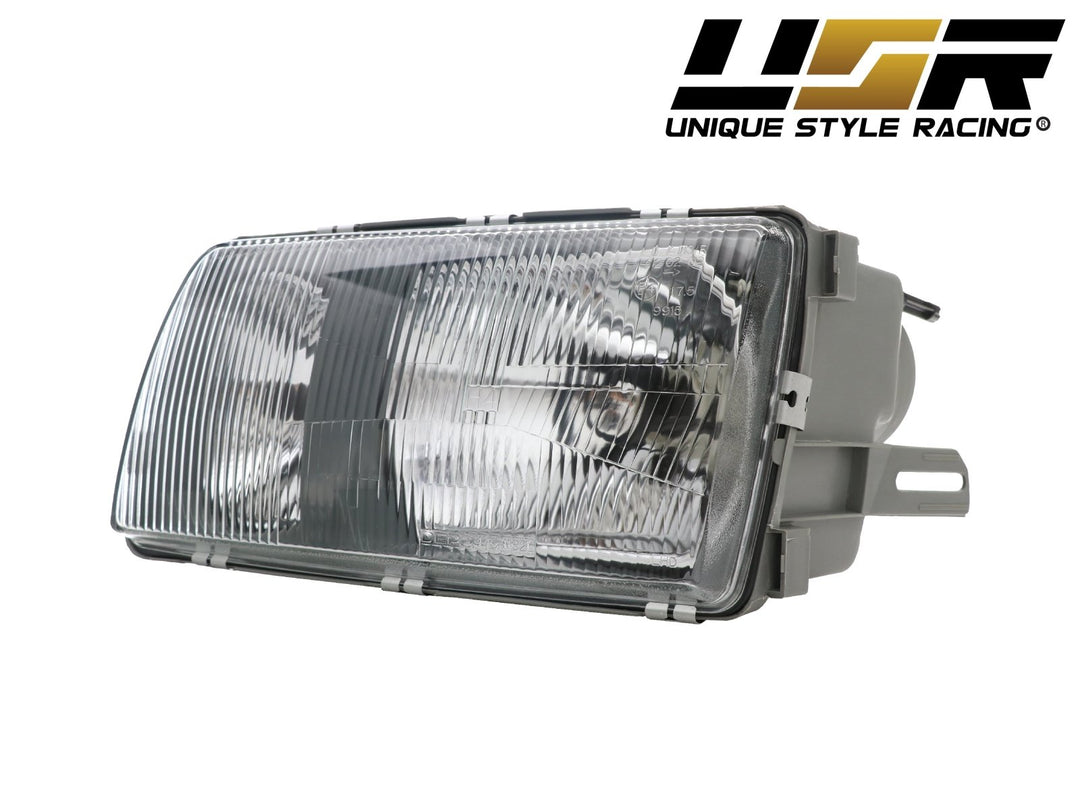1981 - 1991 Mercedes S Class W126 EURO GLASS Lens Headlight with Optional Corner Light