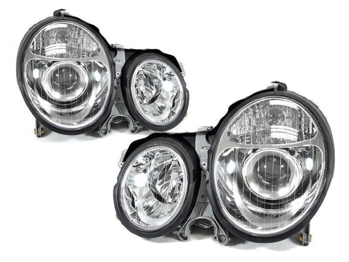 2000 - 2002 Mercedes Benz E Class W210 Projector Headlight for Halogen Models