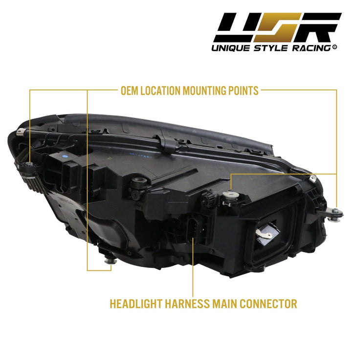2014 - 2017 Mercedes Benz W222 S Class Facelift Style Full LED Headlight