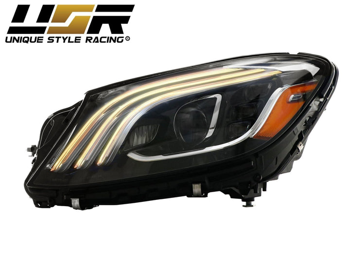 2014 - 2017 Mercedes Benz W222 S Class Facelift Style Full LED Headlight + Facelift Full LED Tail Lights COMBO