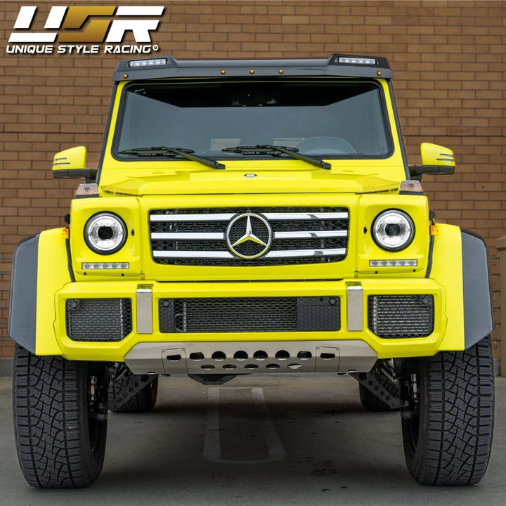 2007 - 2018 Mercedes W463 G Class Wagon W464 Style Halo LED Ring Xenon Headlights