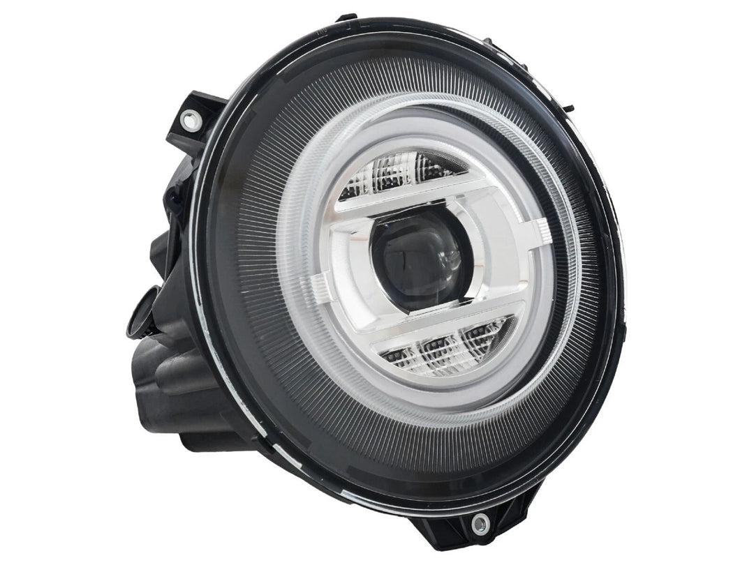 2007 - 2018 Mercedes W463 G Class Wagon W464 Style Halo LED Ring Xenon Headlights
