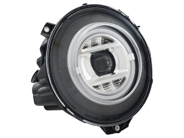 2007 - 2018 Mercedes W463 G Class Wagon W464 Style Halo LED Ring Xenon Headlights