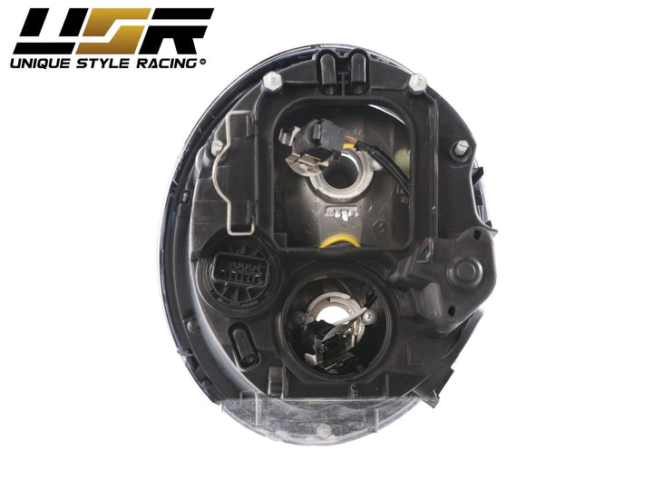 2005 - 2008 Mini Cooper Cooper S R50 R52 R53 Euro Style Black Housing Headlights DOT/SAE