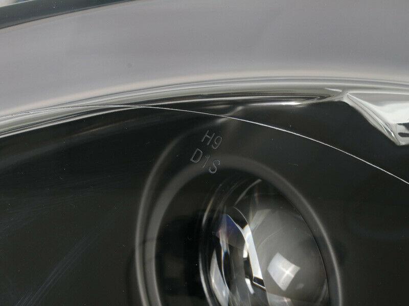 2011 - 2016 Mini Cooper Countryman R60 / Paceman R61 White LED DRL Half Ring Style Projector Black Headlights