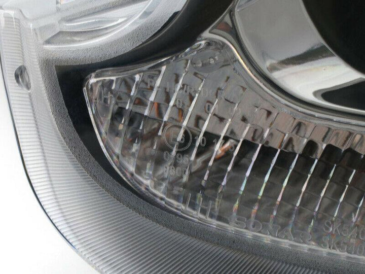 2011 - 2016 Mini Cooper Countryman R60 / Paceman R61 White LED DRL Half Ring Style Projector Black Headlights