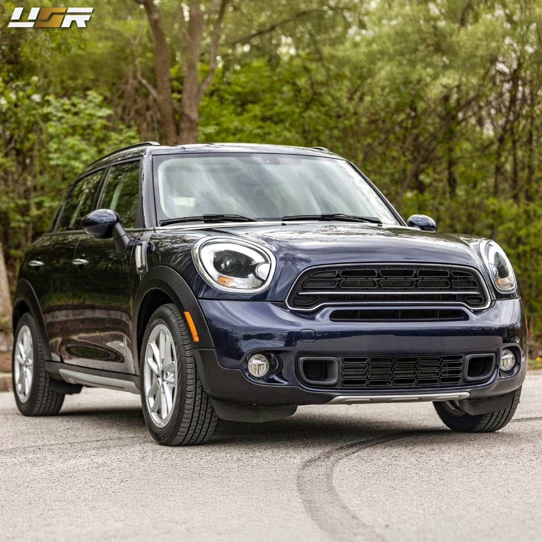 2011-2016 Countryman R60 Xenon Models LED DRL Half Ring D1S Projector Headlights