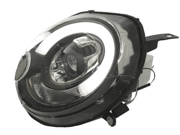 2007 - 2013 Mini Cooper R56 R55 R57 White LED DRL F56 Style Light Bar Headlight JCW S