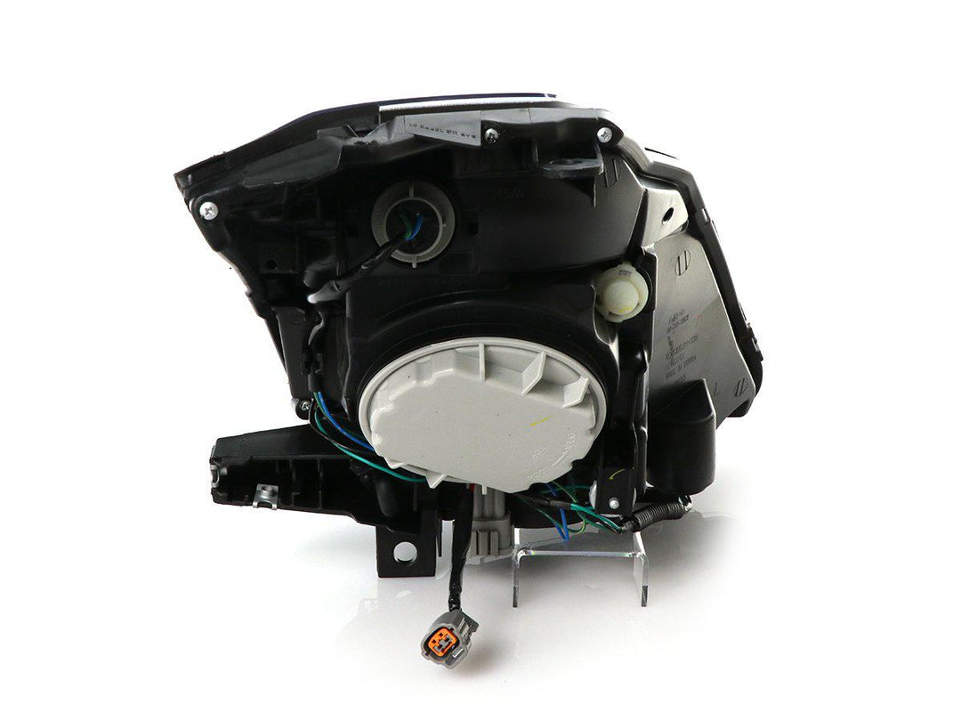 2003 - 2009 Nissan 350Z Z33 Facelift Style JDM Black D2S BiXenon LED Projector Headlight