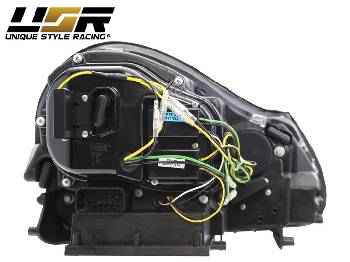 2003 - 2006 Porsche Cayenne 955 9PA Black Projector Headlights For Factory Halogen Models