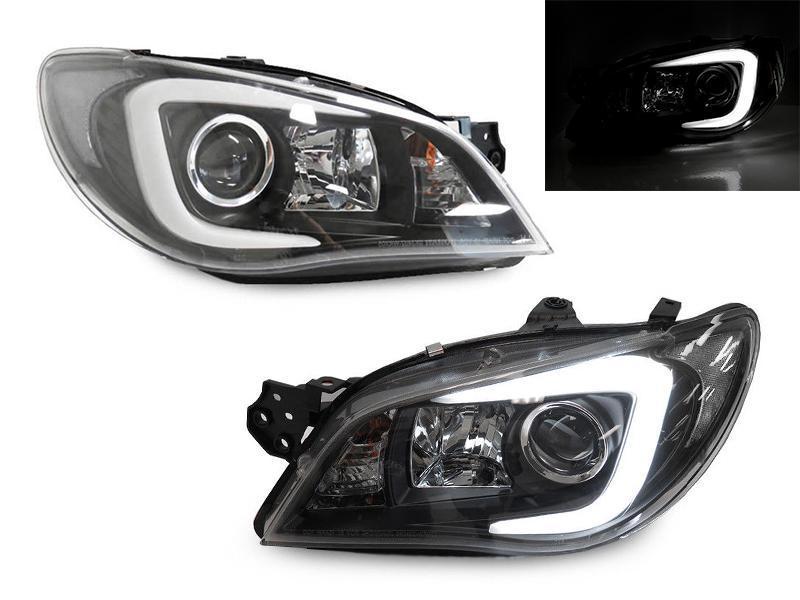 2006 - 2007 Subaru Impreza / Impreza WRX "C" LED D2S Xenon HID Model Projector Headlight with Clear Corner Reflector (USR Special Edition)