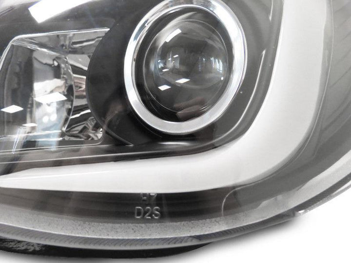 2006 - 2007 Subaru Impreza / Impreza WRX "C" LED Halogen Model Projector Headlight with Clear Corner Reflector (USR Special Edition)