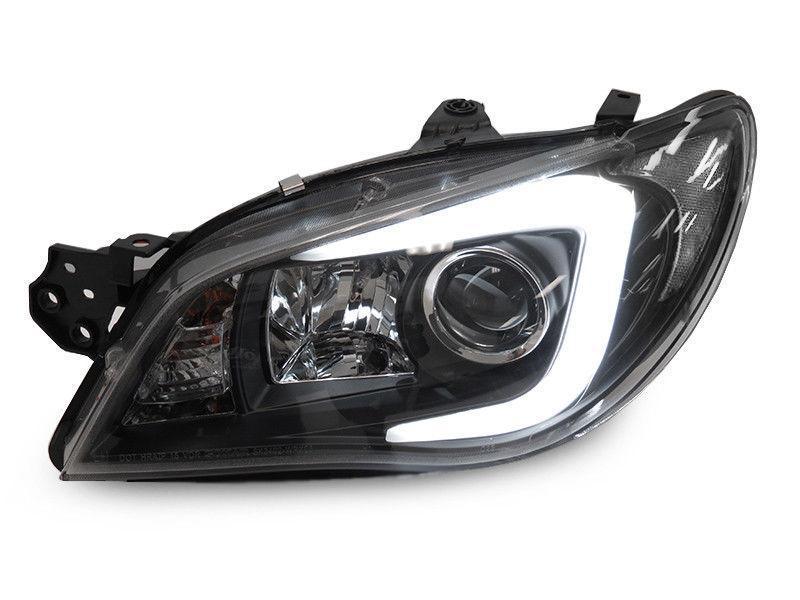 2006 - 2007 Subaru Impreza / Impreza WRX "C" LED Halogen Model Projector Headlight with Clear Corner Reflector (USR Special Edition)