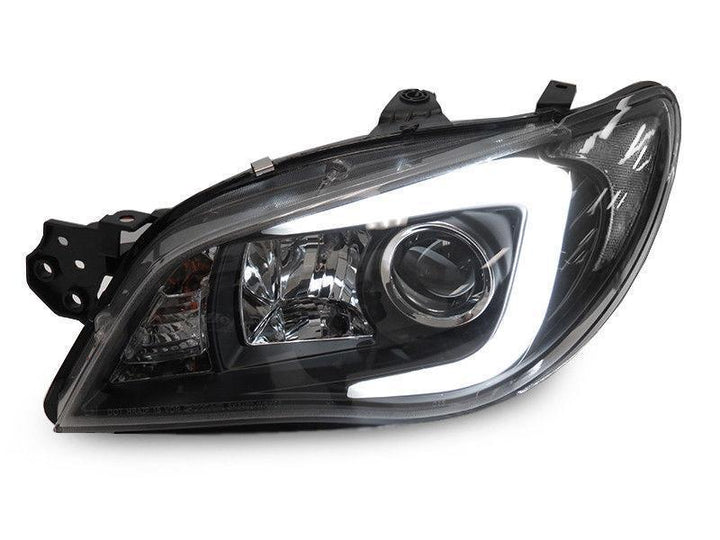 2006 - 2007 Subaru Impreza / Impreza WRX "C" LED Halogen Model Projector Headlight with Clear Corner Reflector (USR Special Edition)