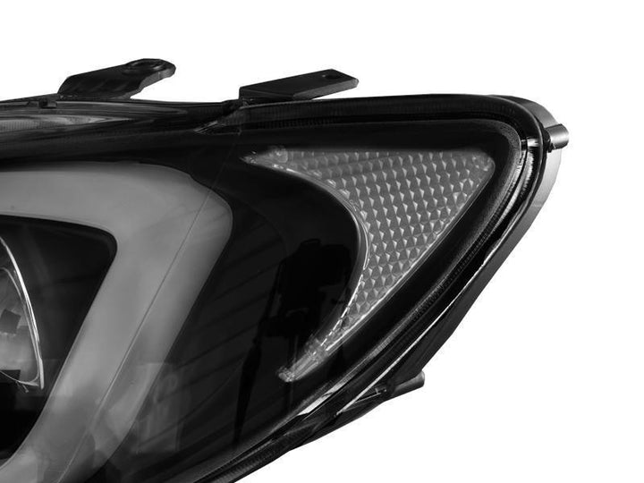 2006 - 2007 Subaru Impreza / Impreza WRX "C" LED Halogen Model Projector Headlight with Clear Corner Reflector (USR Special Edition)