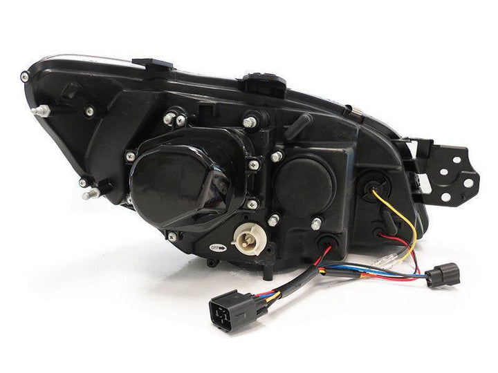 2006 - 2007 Subaru Impreza / Impreza WRX "C" LED Halogen Model Projector Headlight with Clear Corner Reflector (USR Special Edition)