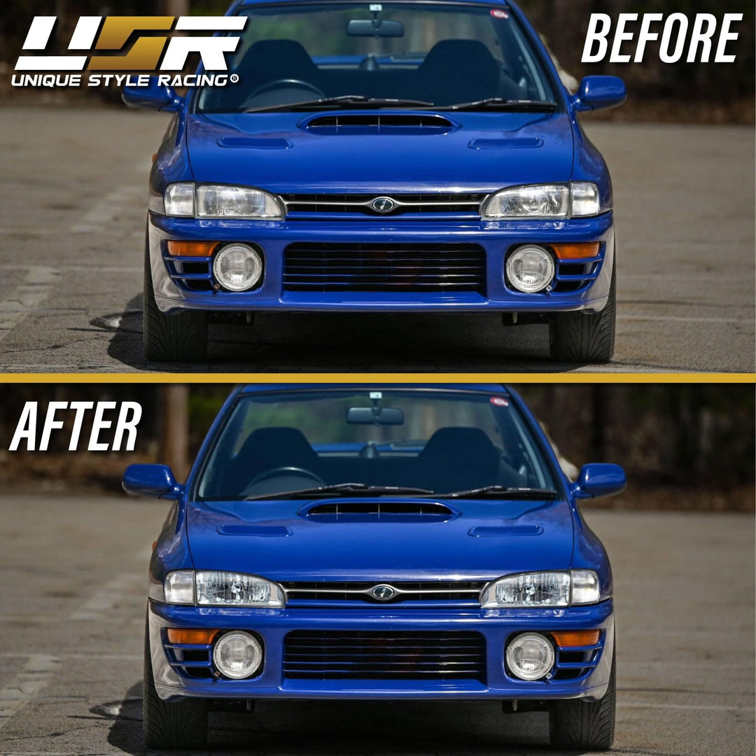 1995 - 2001 Subaru Impreza GC / GF JDM Clear Glass Headlights