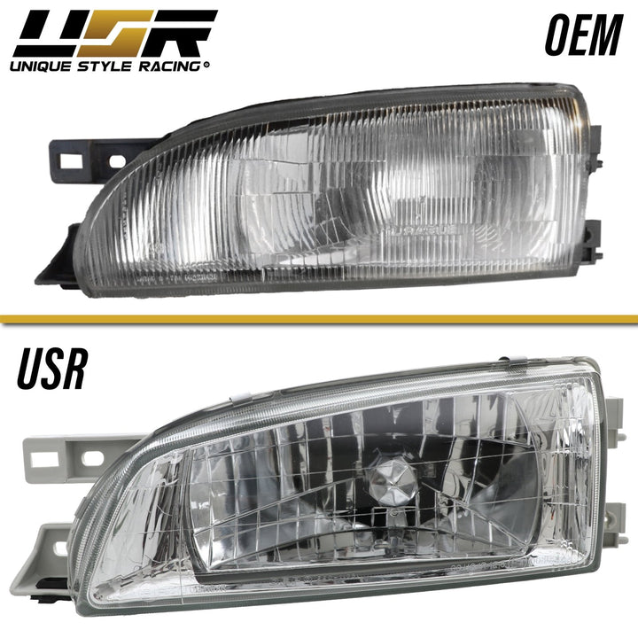 1995 - 2001 Subaru Impreza GC / GF JDM Clear Glass Headlights