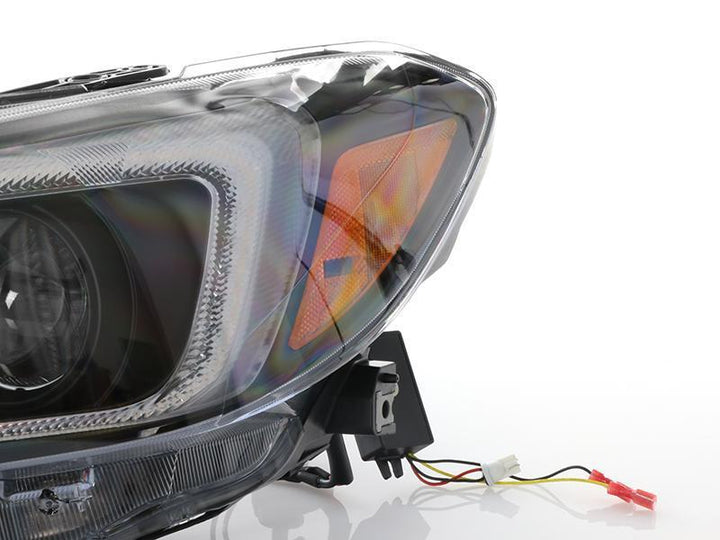 2015 - 2020 Subaru WRX USR Edition SWITCHBACK 500 Lumen "C" WHITE/AMBER LED Black Housing Projector Headlight For Factory Halogen Models