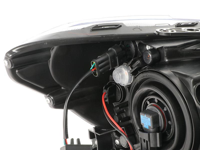 2015 - 2020 Subaru WRX USR Edition SWITCHBACK 500 Lumen "C" WHITE/AMBER LED Black Housing Projector Headlight For Factory Halogen Models