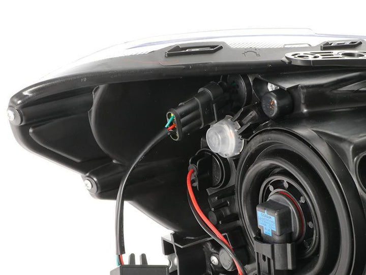 2015 - 2020 Subaru WRX USR Edition SWITCHBACK 500 Lumen "C" WHITE/AMBER LED Black Housing Projector Headlight For Factory Halogen Models