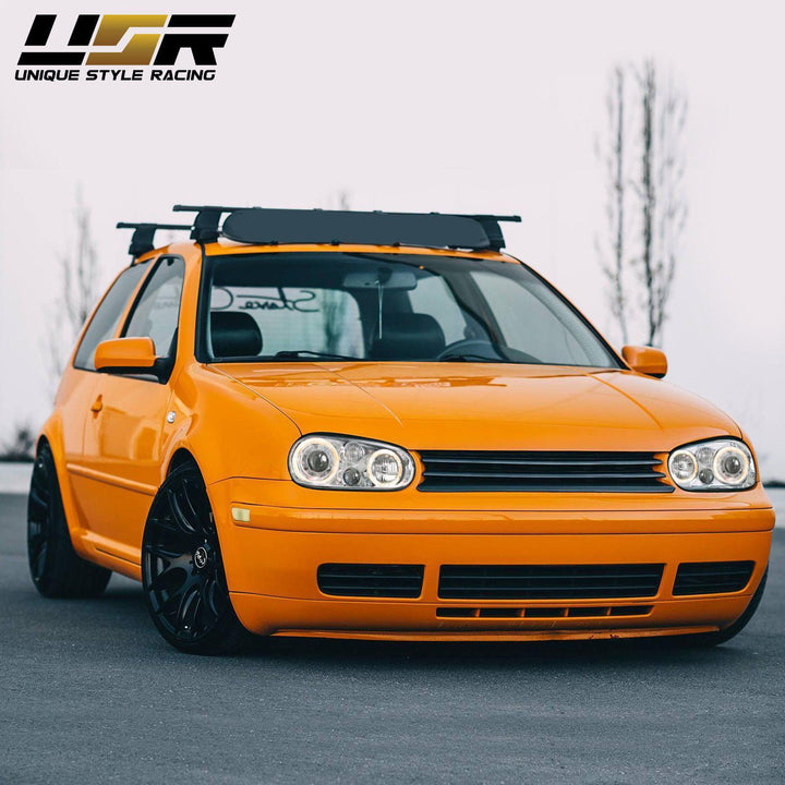 1992 - 2005 VW Golf / GTi Mk. 4 Projector Glass Lens Angel Halo Headlight With Optional Xenon HID