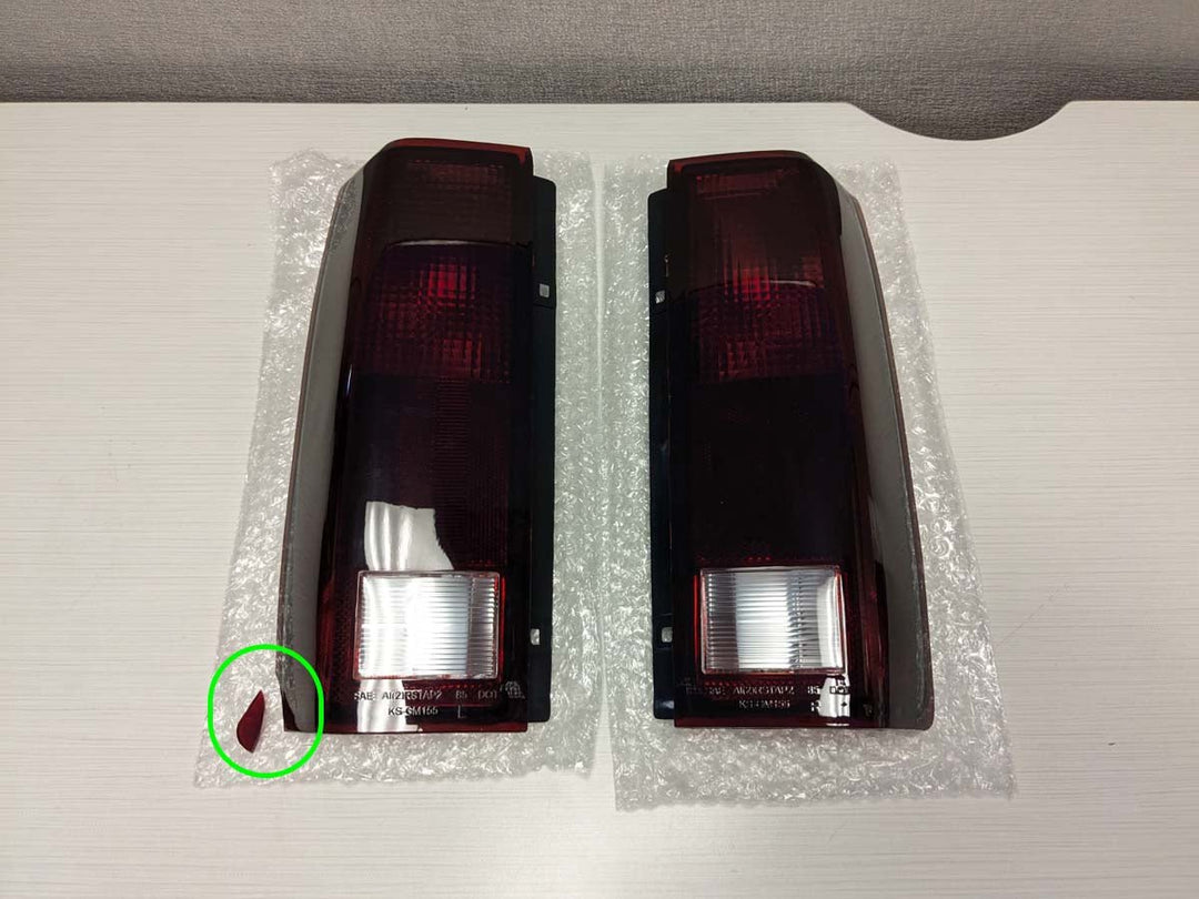 OPEN BOX 1985 - 2005 Chevrolet Chevy Astro Van & GMC Safari Van Dark Red Smoke Lens Tail Light